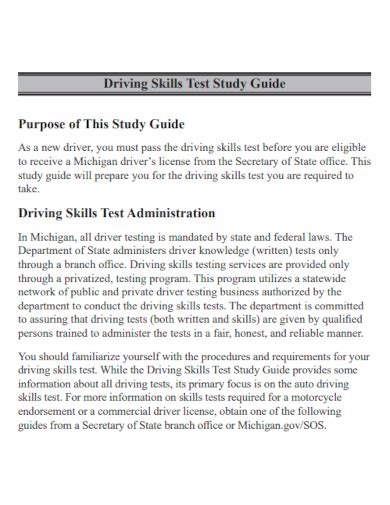 Arabic Driving Test Study Guide Michigan Ebook Doc