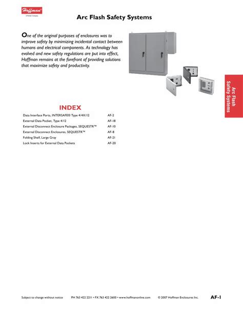 Arc Flash Safety Systems Advanced Control Solutions PDF