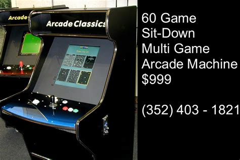 Arcade Games Sit Down: A Nostalgic Journey Back in Time