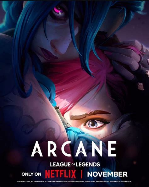 Arcane S1 Poster: A Visual Masterpiece that Captures the Essence of the Show