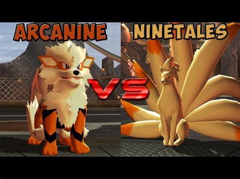 Arcanine vs Ninetails: A Fire-Powered Showdown of Epic Proportions