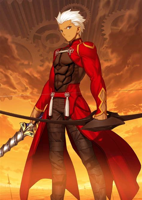 Archer's Noble Phantasms: Bow of Archer and Unlimited Blade Works