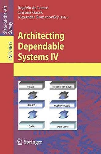 Architecting Dependable Systems IV 1st Edition PDF