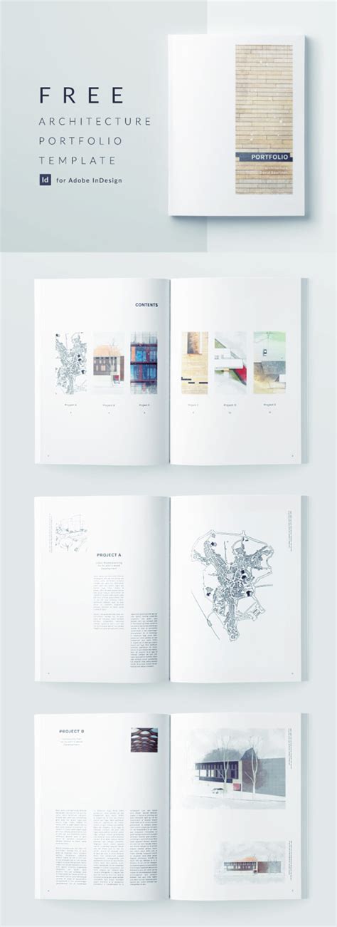 Architecture Portfolio Indesign Template