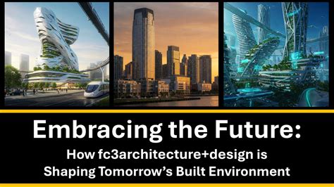 Architecture and Construction: Shaping the Future of Built Environments
