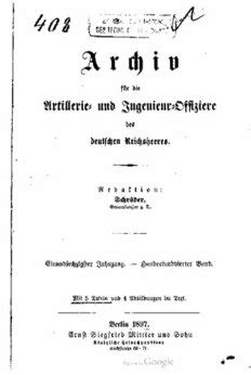 Archiv Für Die Artillerie-Und Ingenieur-Offiziere Des Deutschen Reichsheeres Volume 38 German Edition Epub