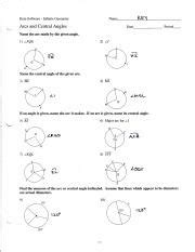 Arcs And Chords Kuta Software Answer Key Kindle Editon