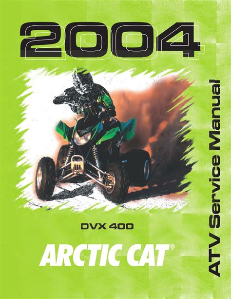 Arctic Cat Dvx 400 Service Repair Manual PDF Reader