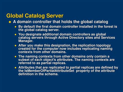 Are All Domain Controllers Global Catalog Servers