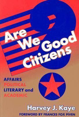 Are We Good Citizens Affairs Political Literary and Academic Epub