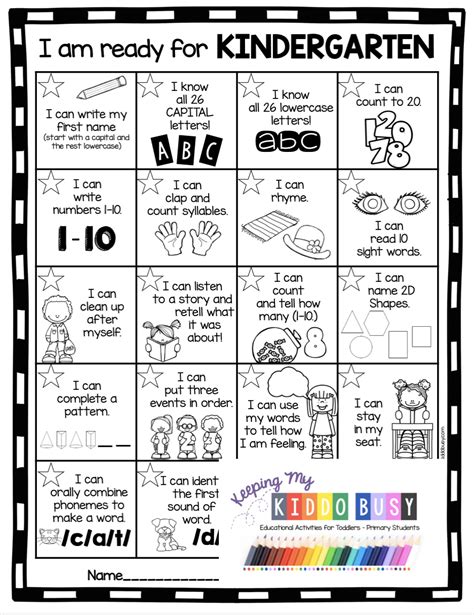 Are You Ready for Kindergarten Coloring Skills Epub