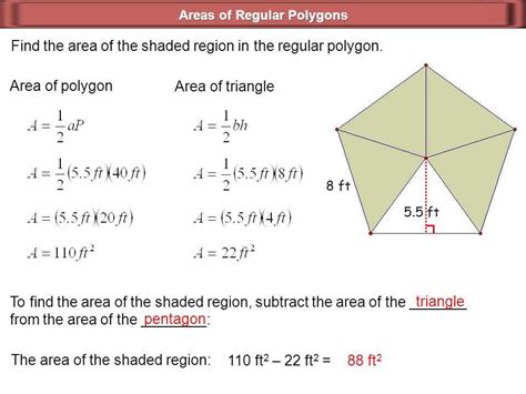 Area Of Regular Polygons Practice G Answers Epub