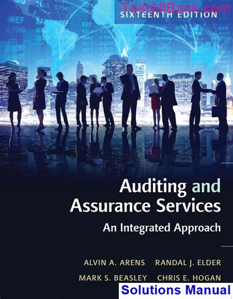 Arens Auditing 16 Solutions PDF