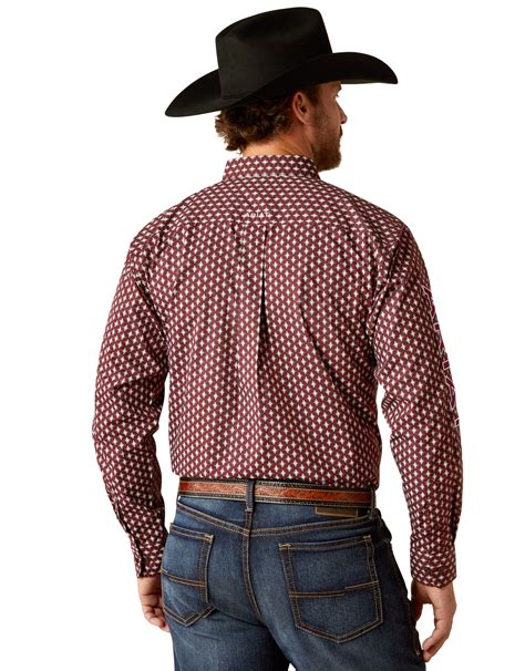 Ariat Burgundy Shirt: The Epitome of Western Charm and Versatility