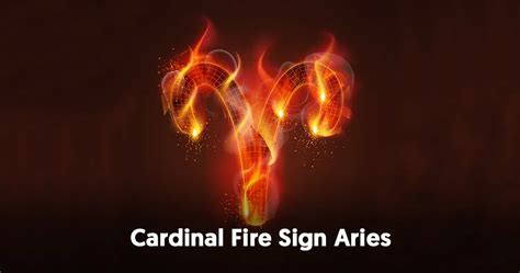 Aries: The Cardinal Fire Sign