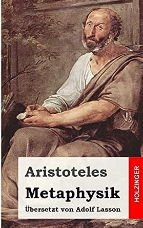 Aristoteles Metaphysik German Edition PDF