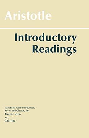 Aristotle: Introductory Readings Ebook Kindle Editon