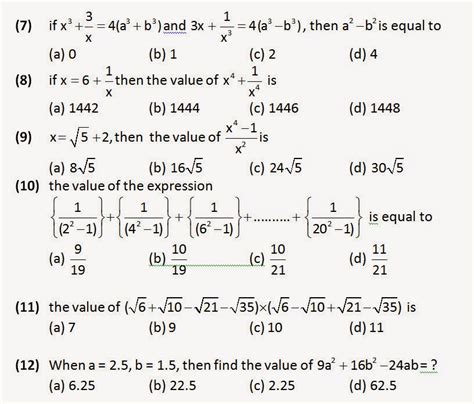 Arithmetic Problems And Answers Doc