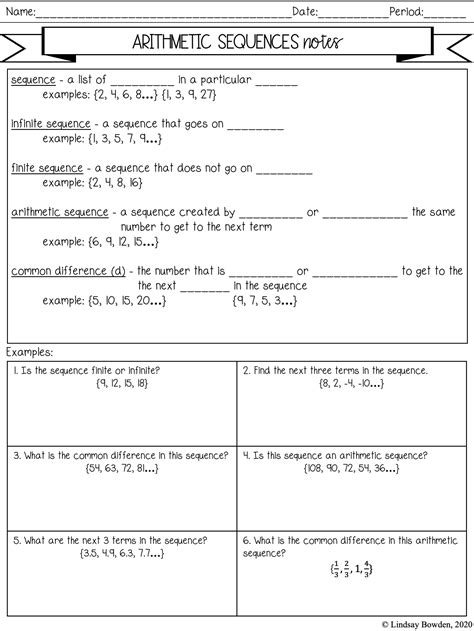 Arithmetic Sequence Practice 11 4 Answer Key Kindle Editon