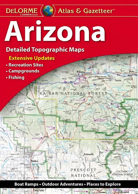 Arizona Atlas Gazetteer Delorme Reader