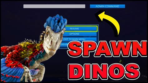 Ark Spawn Tamed Dino Command: Unleash the Power of Instant Taming