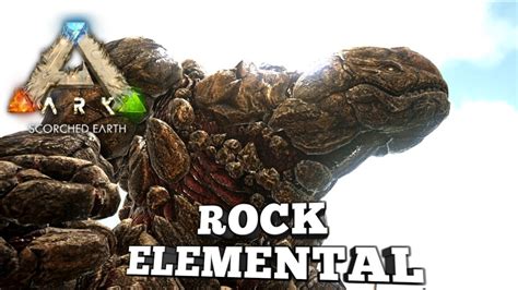 Ark Survival Evolved: Taming the Enigmatic Rock Elemental