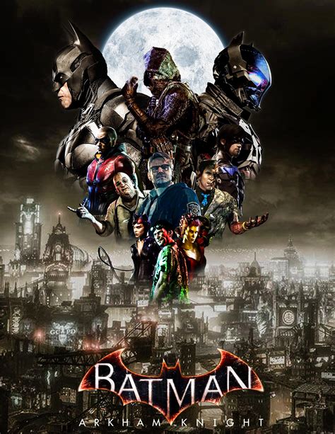 Arkham Knight Poster: 10,000+ Unseen Images and Secrets Revealed