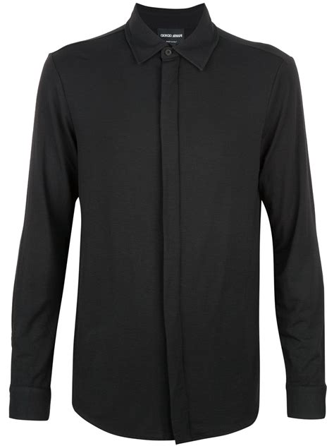 Armani Black Shirt: A Timeless Symbol of Sophistication