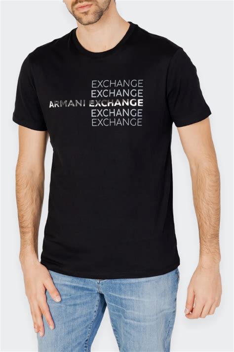 Armani Exchange Black T-Shirt: A timeless wardrobe staple