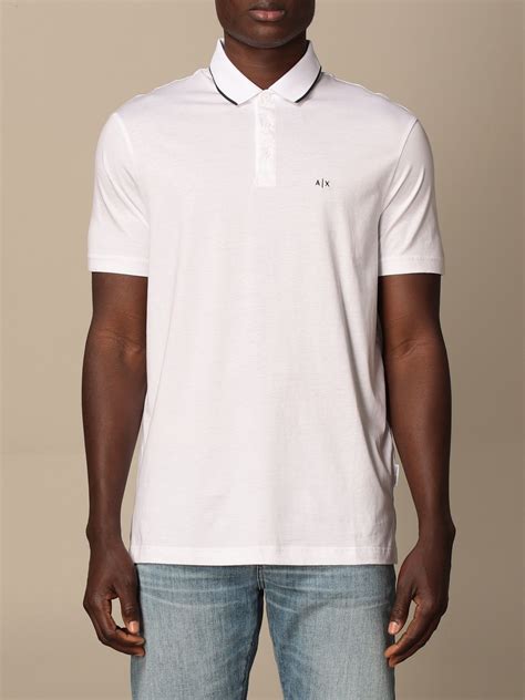 Armani Exchange White Polo Shirt: Elevate Your Everyday Style with Timeless Elegance