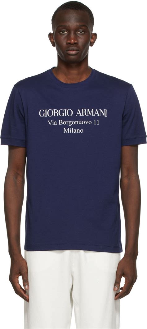 Armani T-Shirts for Men: Elevate Your Style with Italian Excellence