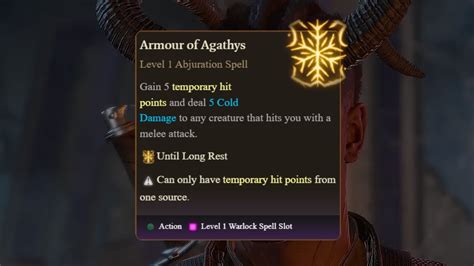 Armor of Agathys BG3: A Deep Dive into Protection and Pain Infliction