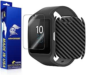 ArmorSuit MilitaryShield SmartWatch Anti Bubble Replacements Reader