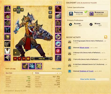 Armory WoW: Enhance Your Gameplay with In-Depth Character Analysis