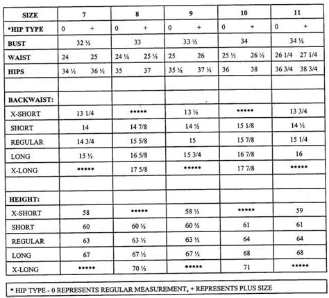 Army Asu Size Chart