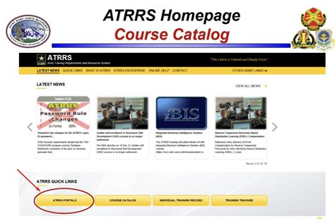 Army Atrrs Catalog