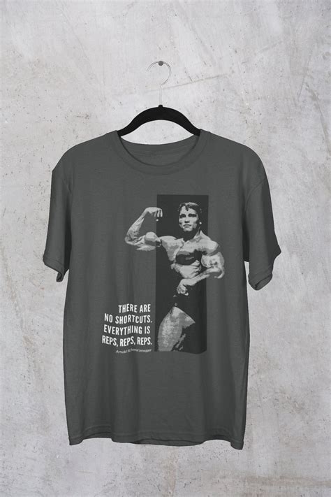 Arnold Schwarzenegger's T-Shirt Statements: From Iconic Movies to Motivational Mantras