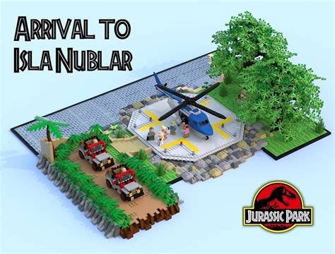 Arrival on Isla Nublar: