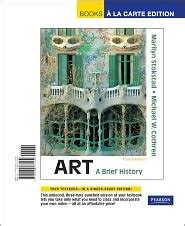 Art A Brief History Books a la Carte Edition 4th Edition