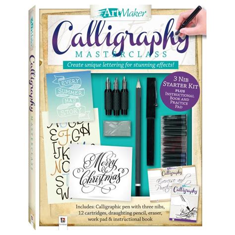 Art Maker Calligraphy Masterclass Kit portrait Doc