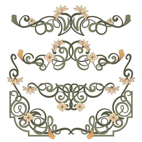Art Nouveau Ornament (Small) Doc