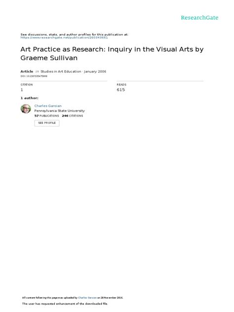 Art Practice As Research: Inquiry In Visual Arts Ebook Kindle Editon