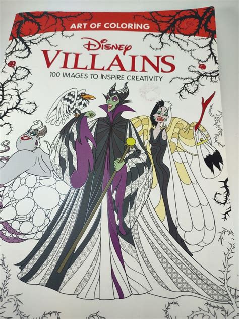 Art of Coloring Disney Villains 100 Images to Inspire Creativity and Relaxation Epub