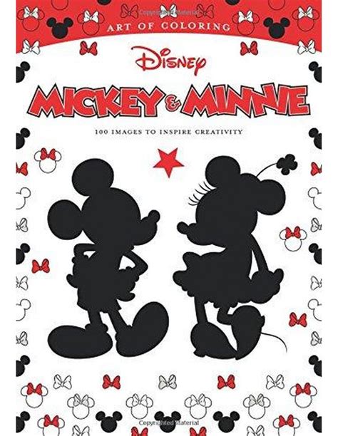 Art of Coloring Mickey and Minnie 100 Images to Inspire Creativity Kindle Editon