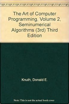 Art of Computer Programming Volume 2 Seminumerical Algorithms 3rd Edition Epub