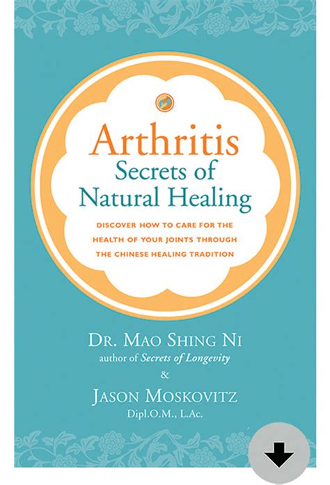 Arthritis: Secrets Of Natural Healing Ebook Doc