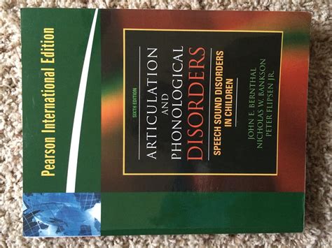 Articulation and Phonological Disorders 6th sixth edition Text Only Kindle Editon