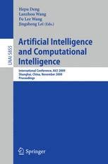 Artificial Intelligence and Computational Intelligence International Conference, AICI 2009, Shanghai Doc