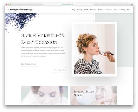 Artist Website Template