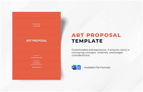 Artwork Proposal Template